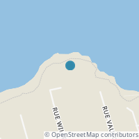 Map location of  