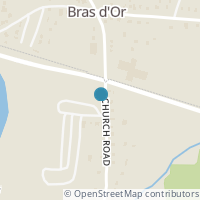 Map location of  