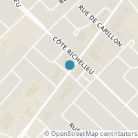 Map location of  