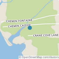 Map location of 87 Caissie, Grande Digue, NB E4R3Y3