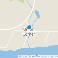 Map location of Union Corner Road, Union Corner, PE C0B2E0