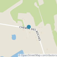 Map location of 107 Chemin Des Roches, Bouctouche, NB E4S4L9