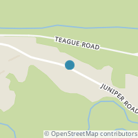 Map location of 183 Juniper Road, Juniper, NB E7L1J2