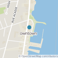 Map location of  