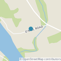 Map location of 61 O'Neill Road, Gladwyn, NB E7H3H8