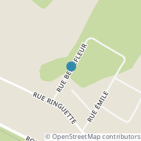 Map location of Bellefleur Street, Saint Basile, NB E7C2G9