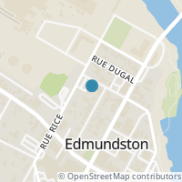 Map location of  