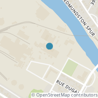 Map location of  