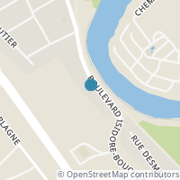 Map location of  