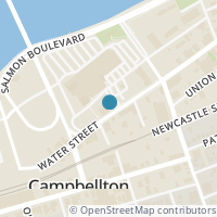 Map location of  