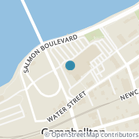 Map location of  