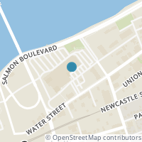 Map location of  