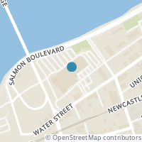 Map location of  