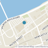 Map location of  