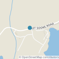 Map location of  