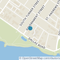 Map location of 108 25 Government St, Victoria, BC V8V2K4