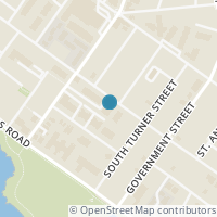 Map location of  