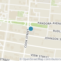 Map location of 1105 Pandora Ave # 109, Victoria BC V8V 3P9, Victoria, BC V8V 3P9