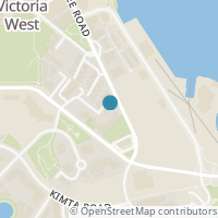 Map location of  