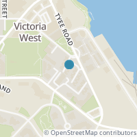 Map location of  