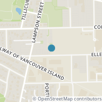 Map location of  