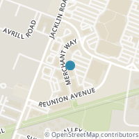 Map location of  