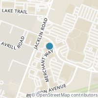 Map location of  