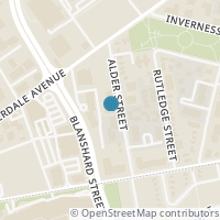 Map location of  