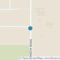 Map location of  