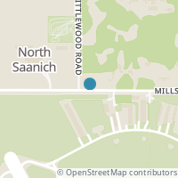 Map location of  