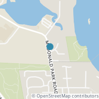 Map location of  