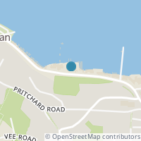 Map location of  