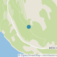 Map location of  