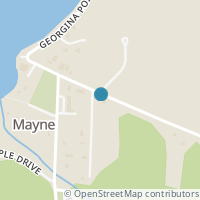 Map location of  