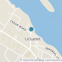 Map location of 212 1645 Cedar Rd, Ucluelet, BC V0R3A0