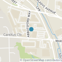 Map location of  