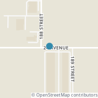 Map location of  