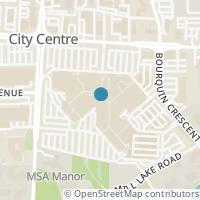 Map location of  