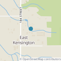 Map location of  