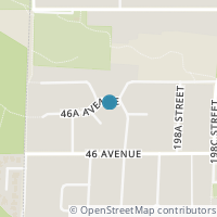 Map location of 19720 46A AVENUE, Langley, BC V3A5G4