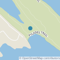 Map location of  