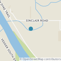 Map location of  