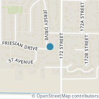 Map location of 17156 FRIESIAN DRIVE, Surrey, BC V3S3Z4