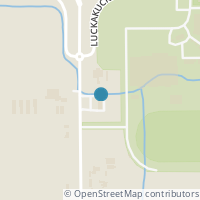 Map location of  