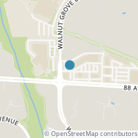 Map location of  