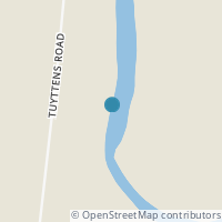 Map location of  