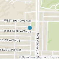 Map location of 515 W 60 AVENUE, Vancouver, BC V6P1Z8