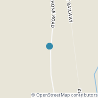 Map location of 3445 Blythe Rhone Road, Westbridge, BC V0H1Y0