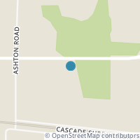 Map location of  