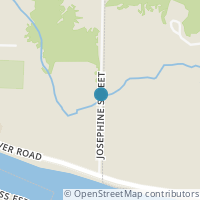 Map location of  